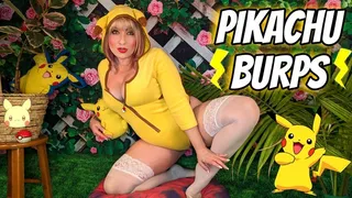 Pikachu Burps