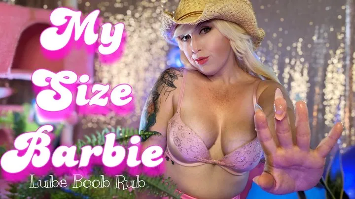 My Size Barbie Lube Boob Rub