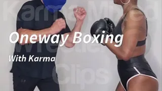 Oneway Boxing Karma vs The Masked Man