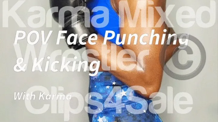 POV Face Punching, Stomping & Kicking With Karma