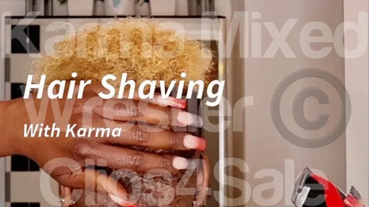 Hair Shaving With Karma