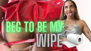 BEG TO BE MY WIPE - Toilet Fetish