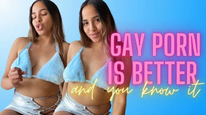 GAY PORN IS BETTER