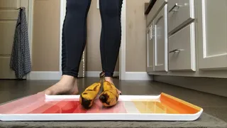 Crushing Bananas with My Feet