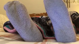 Wiggling My Feet in Fuzzy Socks