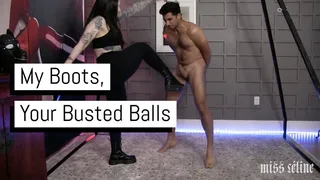 My Boots, Your Busted Balls | Doc Marten Ballbusting