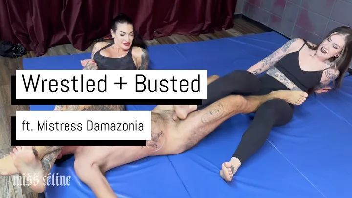 Wrestled And Busted | Cocky Guy Gets Ballbusted On The Mats