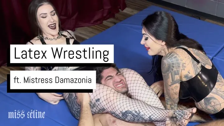 Latex Wrestling | Beatdown with Damazonia