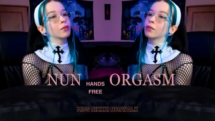 Nun Hands Free Orgasm