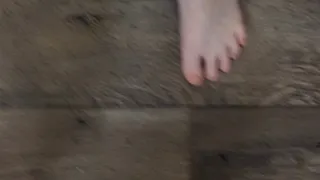 Watch me get my feet dirty