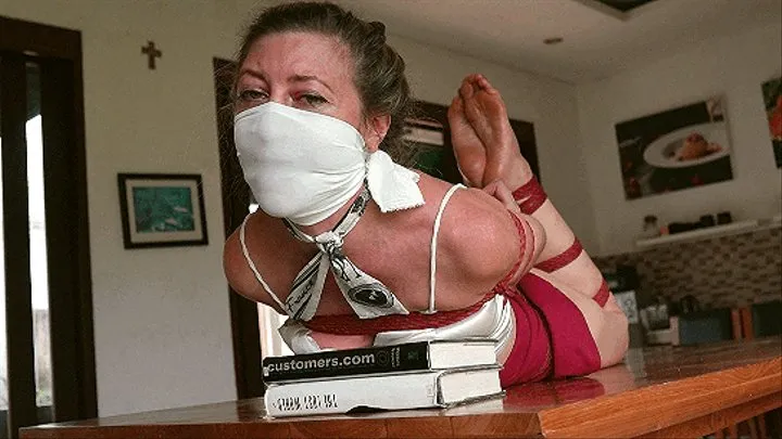 Bad student and curiouse sexy teacher find agreement in bondage