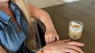 Long nails tapping fetish ASMR