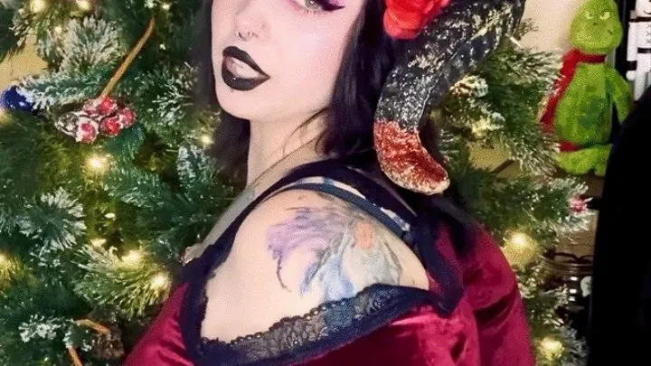 Step-daughter of Krampus visits