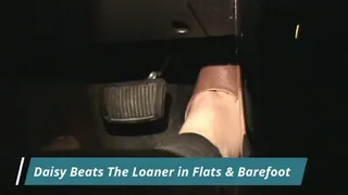 Daisy Beats the Loaner in Flats and Barefoot