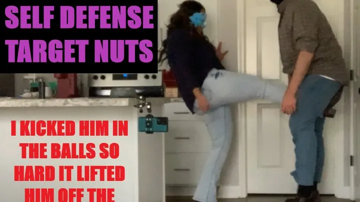 TARGET TESTICLES 2! WOMENS SELF DEFENSE VIA THE BALLS!