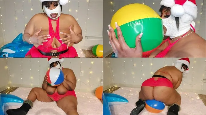 BBW Beach Ball Blow By Mouth And Humping
