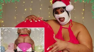 BBW Holiday Hump And Sit To Pop Multiple Balloons