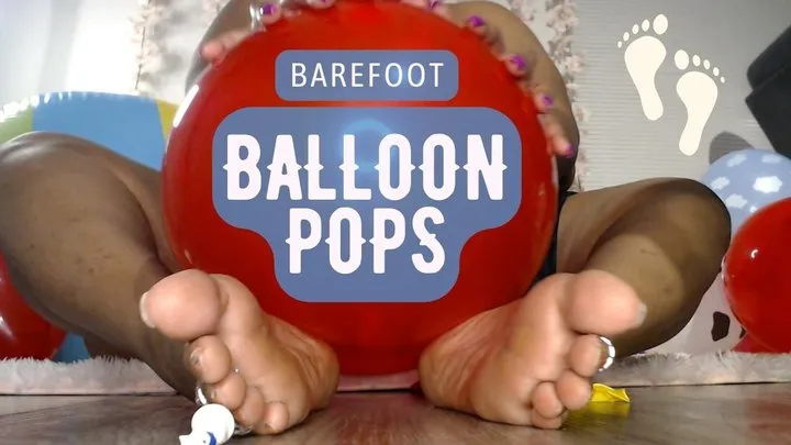 Barefoot Balloon Pops!