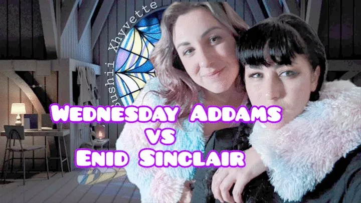 Wednesday Addams Vs Enid Sinclair Tied & Tickled (Part 1)
