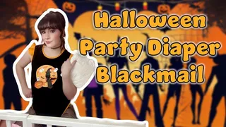 Halloween Party Diaper Blackmail Fantasy