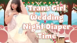 Trans Girl Wedding Night Diaper Time