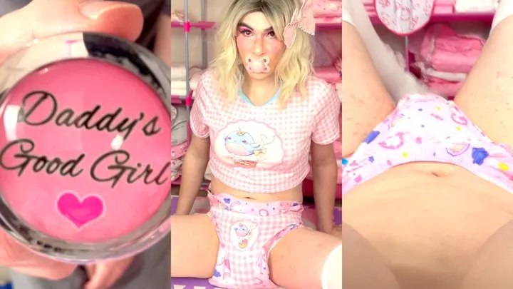 POV Waking up as a Diapered Sissy Slut