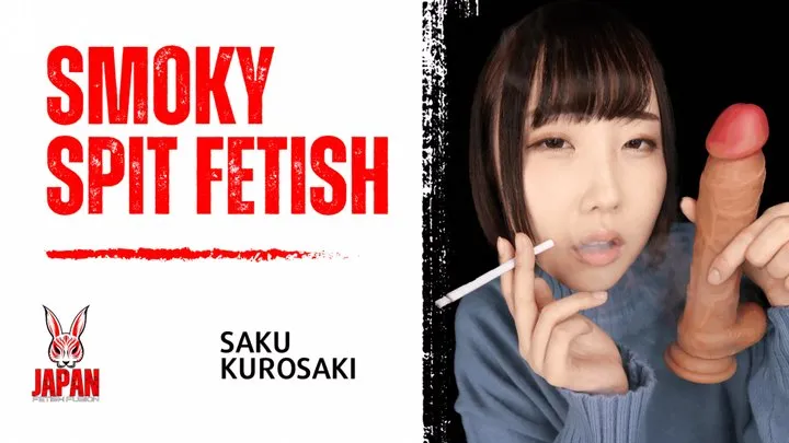 Smoky Breath and Spit Fetish: Saku Kurosaki's Tobacco Spit Special Version