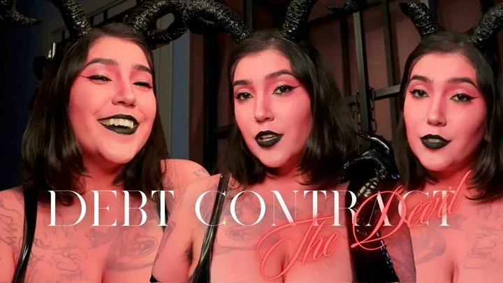 Debt Contract with The Devil by Devillish Goddess Ileana