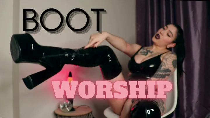 Boot Worship by Devillish Goddess Ileana