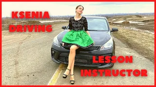 ANASTASIA DRIVING LESSON INSTRUCTOR 44 MIN