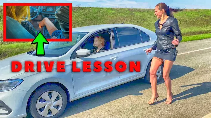 VIKA INSTRUCTOR LENA DRIVING LESSON REALVIDEO 42 MIN