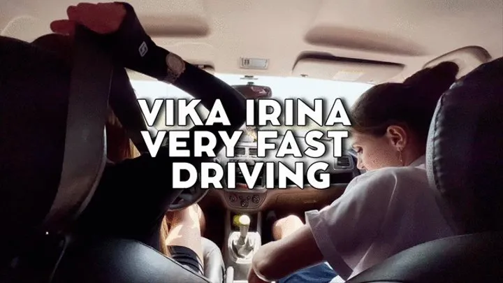 VIKA IRINA VERY FAST DRIVING  HDR Dolby Vision 14 MIN