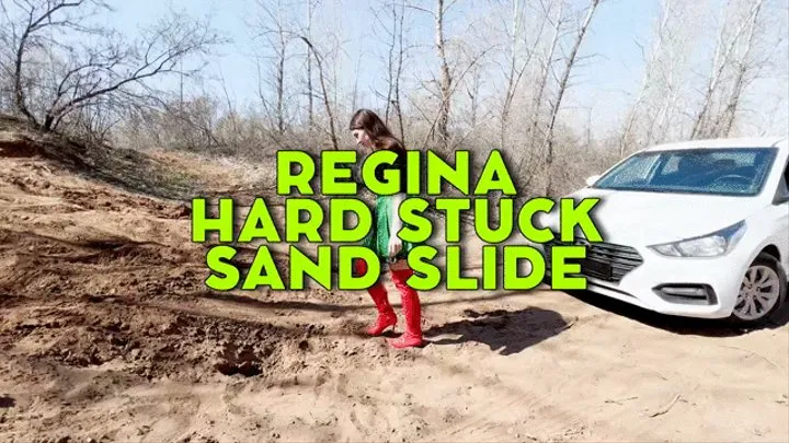 REGINA HARD STUCK SAND SLIDE  HDR Dolby Vision 18 MIN (REAL VIDEO OF CAR BREAKDOWN)