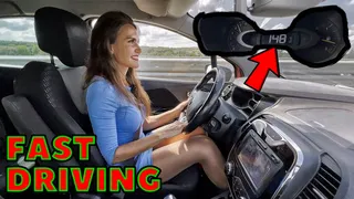 IRINA FAST DRIVING EXCLUSIVE  HDR DOLBY VISION 10 MIN