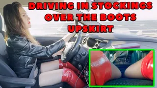 IRINA RIDE IN STOCKINGS BOOTS UPSKIRT BLACK PANTIES  PIP PRO RES HDR (full video 26 min)