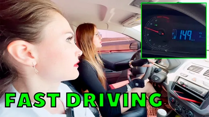 VIKA IRINA VERY FAST DRIVING  Dolby Vision 14 MIN