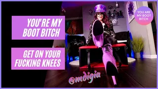 POV: WATCH ME HUMILIATE YOU AS YOU ARE MY BOOT BITCH!