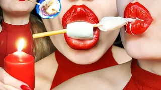 Sexually eating marshmallows