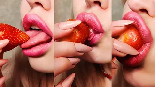 Tempting Strawberry Girl