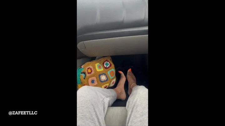 ”Focus on These Toes or The Road”