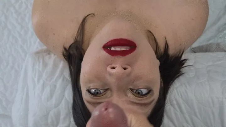 POV masturbating on Alice's face