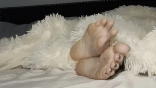 Feet Rubbing in the morning