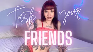 Taste Your Friends Cum Eating Cuck Creampie Not Man Enough CEI Breeding Your Wife FLR Sensual Domination Brat Girl Femdom POV Bi Encouragement