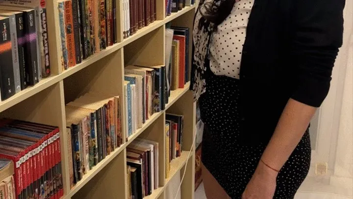 Smoking hot librarian