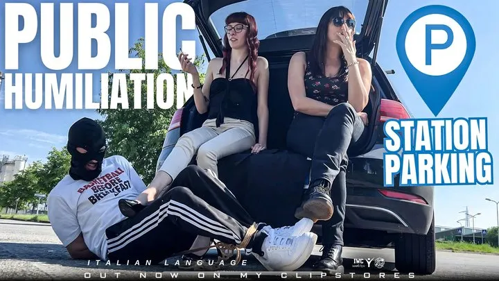 EVA and AMARENA - Public humiliation: station parking [ITA]