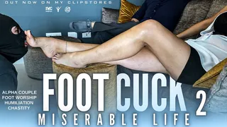 Foot cuck - miserable life 2 [ITA]