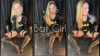 Bat girl chain smokes L&M part 2