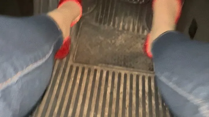 Trixie Love Pedal Pumping in her new Halloween Costume High Heels