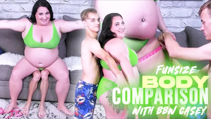 Funsize Body Comparison With BBW Casey