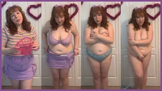 Embarassed Step-Sister Strips For Candy